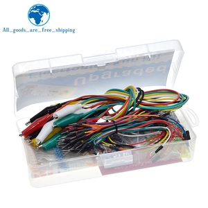 Kit completo elettronico fai da te 830 Breadboard ponticello alimentazione a filo condensatore luce LED per Arduino Nano UNO Mega base Starter Kit