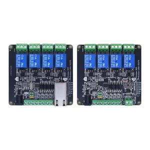 RJ45 485 RTU 4-way relay <strong>Modbus</strong> <strong>output</strong> 4-way switch <strong>input</strong> 4DI4DO Ethernet