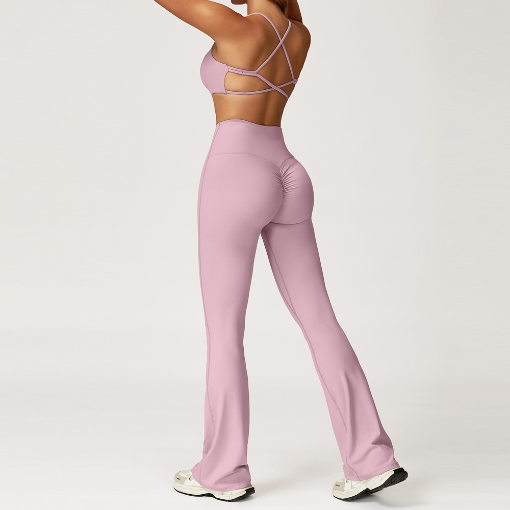 Bra+Leggings- Pink
