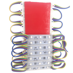 Tabela rgb smd led modülü 5050 için tutkal damlayan 12v su geçirmez 3 leds - Product Image 5