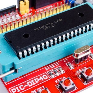 Scheda di sviluppo del sistema minimo picic microcontrollore Microchip Freeship PIC16F877A + cavo USB - Product Image 3