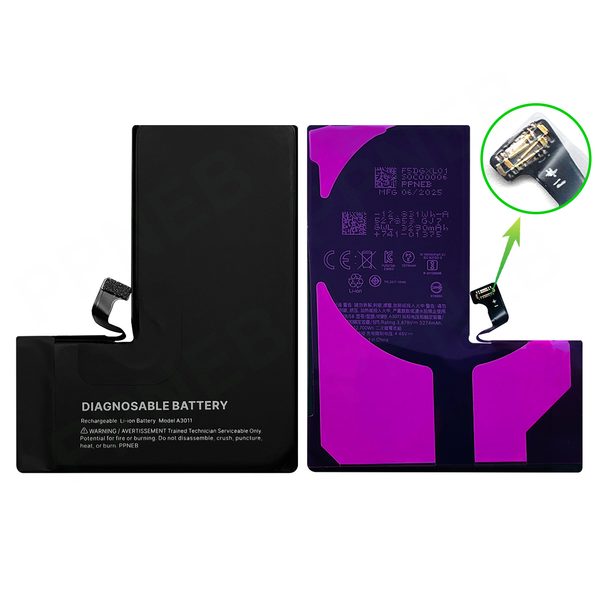 for iphone 15 Pro battery