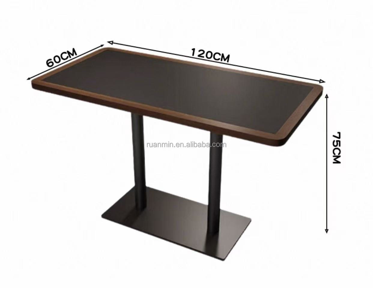 Rectangular table 120*60*75cm