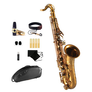 楽器ハイF # BbキーゴールデンラッカーRST-9902テナーサックス - Product Image 1