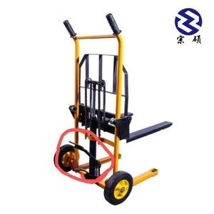 Factory <strong>Customized</strong> Warehouse Material <strong>Handling</strong> Indoor Wheels <strong>Manual</strong> Forklift Stacker - Product Image 6