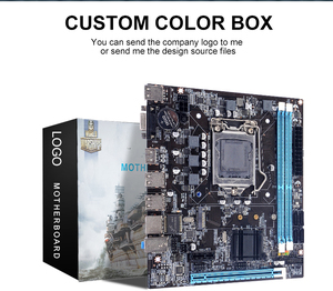 マザーボードH61コンピューター部品サポートコアI3 I5 I7 CPU 1155 Ddr3 - Product Image 6