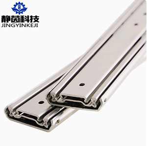 51mm Heavy-duty <strong>Linear</strong> Industrial <strong>Slide</strong> <strong>Rail</strong> Thickened Detachable Double-row Three-layer Solid Ball <strong>Slide</strong> <strong>Rail</strong> (MSM Model) - Product Image 1