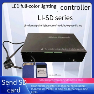 LI-SD serie di lampade a LED a colori per il lavaggio a parete luce Spot programmabile e sorgente del riflettore con Controller Dimmer - Product Image 2