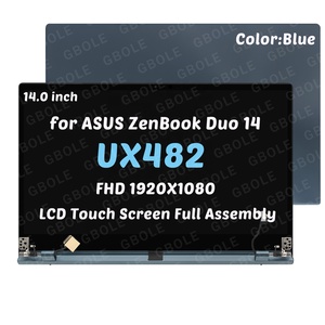 GBOLE 14 "ASUS ZenBook Duo uxuxux48uxux482eg FHD LED LCD dokunmatik ekran meclisi 1920X1080 FHD - Product Image 1