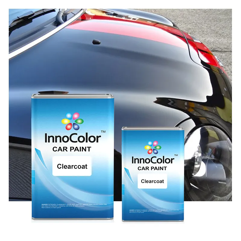 Araba boyası onarım UV vernik InnoColor otomotiv Refinish araba boyası ing şeffaf palto UV vernik