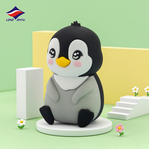 Longzhiyu 18 Năm Nhà Máy Kinh Doanh Khuyến Mại Quà Tặng Tùy Chỉnh Dễ Thương Hành Động Hình Mềm PVC 3D Hành Động Bức Tượng - Product Image 2