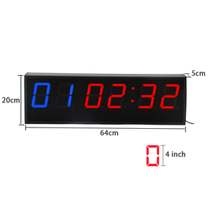 CHEETIE CP50D stampa Logo di alta qualità 4 pollici LED grande Display intervallo Timer 6 cifre digitale Crossfit Timer - Product Image 4
