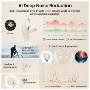 50 canaux numérique Mini Rechargeable 120dB Gain Scénario adaptatif Prothèses auditives de qualité médicale Amplification de l'oreille et des besoins auditifs - Product Image 2