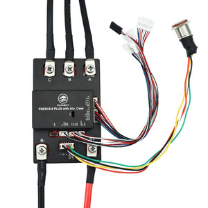 Flipsky 12S 48V 100A fsesc 6,9 плюс контроллер постоянного тока без щетки на основе VESC 6 с кнопкой питания для efoil робот, фара для электровелосипеда - Product Image 5