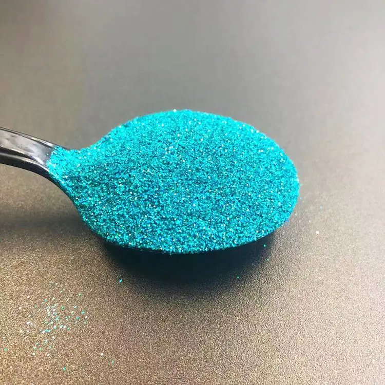KingCh ייצור שונה צבעים של אבקת נצנצים פלסטיק קישוטי קישוטי חג מולד כדור