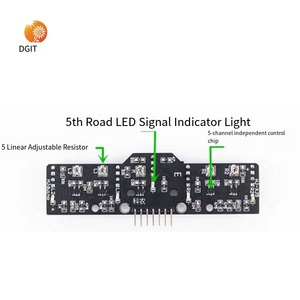 5-Kanal-Digital-Line-Tracking-Sensor-Hochpräzises Graustufen-Array für Roboter rennen und Farber kennung (Arduino/Himbeere) - Product Image 2