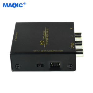 Audio Video Equipments 1080P Mini AV to <strong>HDMI</strong> RCA Composite CVBS <strong>Converter</strong> RCA to <strong>HDMI</strong> Adapter with USB Power Cable - Product Image 2