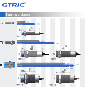 GTRIC M12 series <strong>analog</strong> <strong>proximity</strong> switch current <strong>output</strong> 4-20mA voltage <strong>output</strong> 0-10V <strong>analog</strong> inductive <strong>sensor</strong>