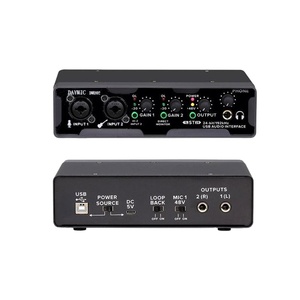 DAYMIC DM202 profession elle Studio aufnahme 2 Eingang 2 Ausgang USB-Audio-Schnitts telle Soundkarte Audio-Interface-Mixer - Product Image 1