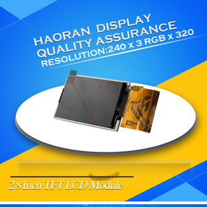 2.8 "tftlcdモジュール240x320解像度mcu8/16bitはんだ付け37ピンtftlcdディスプレイ画面ILI9341Vコントローラー - Product Image 2