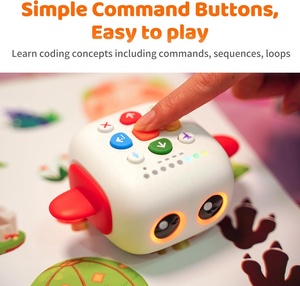 Talebot Pro Coding Robot para niños de 3 a 5 años, juguetes educativos y de aprendizaje para que los niños pequeños aprendan la programación temprana