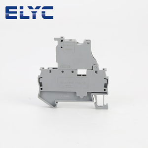 ST 4-HESI 5X20 Fuse <strong>Terminal</strong> <strong>Block</strong> With Disconnect Lever <strong>Spring</strong>-Cage <strong>Connection</strong> Mount on NS 35 DIN Rail Connector ST4-HESI - Product Image 3