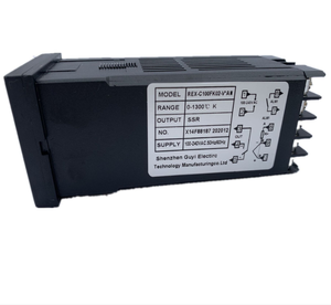Termostato REX-C100 controlador de temperatura Digital, salida tipo K SSR 40DA SSR relé K/J tornillo M6 1m, sonda termopar RKC - Product Image 3