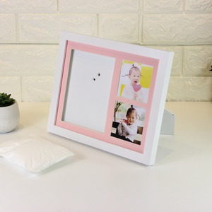 High Quality Hot Child Gifts 8x10 White Baby Handprint and Footprint Impression Casting <strong>Deep</strong> Shadow <strong>Box</strong> <strong>Display</strong> Picture <strong>Frame</strong> - Product Image 6