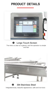 Máquina clasificadora automática de precisión de alta velocidad, máquina de control de peso de frutas y verduras - Product Image 3