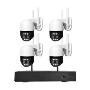 8CH 2K Wifi CCTV-Überwachungs kamerasystem mit 10X Zoom PTZ Dome-Kamera für zu Hause