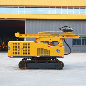 Mặt đất đống điều khiển 360 độ xoay quang điện năng lượng mặt trời ramming máy thủy lực đống Giàn Khoan - Product Image 4