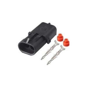Conector eléctrico impermeable de 2 pines, enchufe macho hembra, enchufe de inyector Delphi para motocicleta 12010973 12015792 para GM - Product Image 2