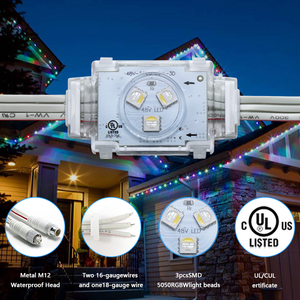 Outdoor Permanent Christmas Light Waterproof 48V <strong>Led</strong> Point <strong>Controller</strong> <strong>Programmable</strong> Addressable String Light Jelly Fish Light - Product Image 3