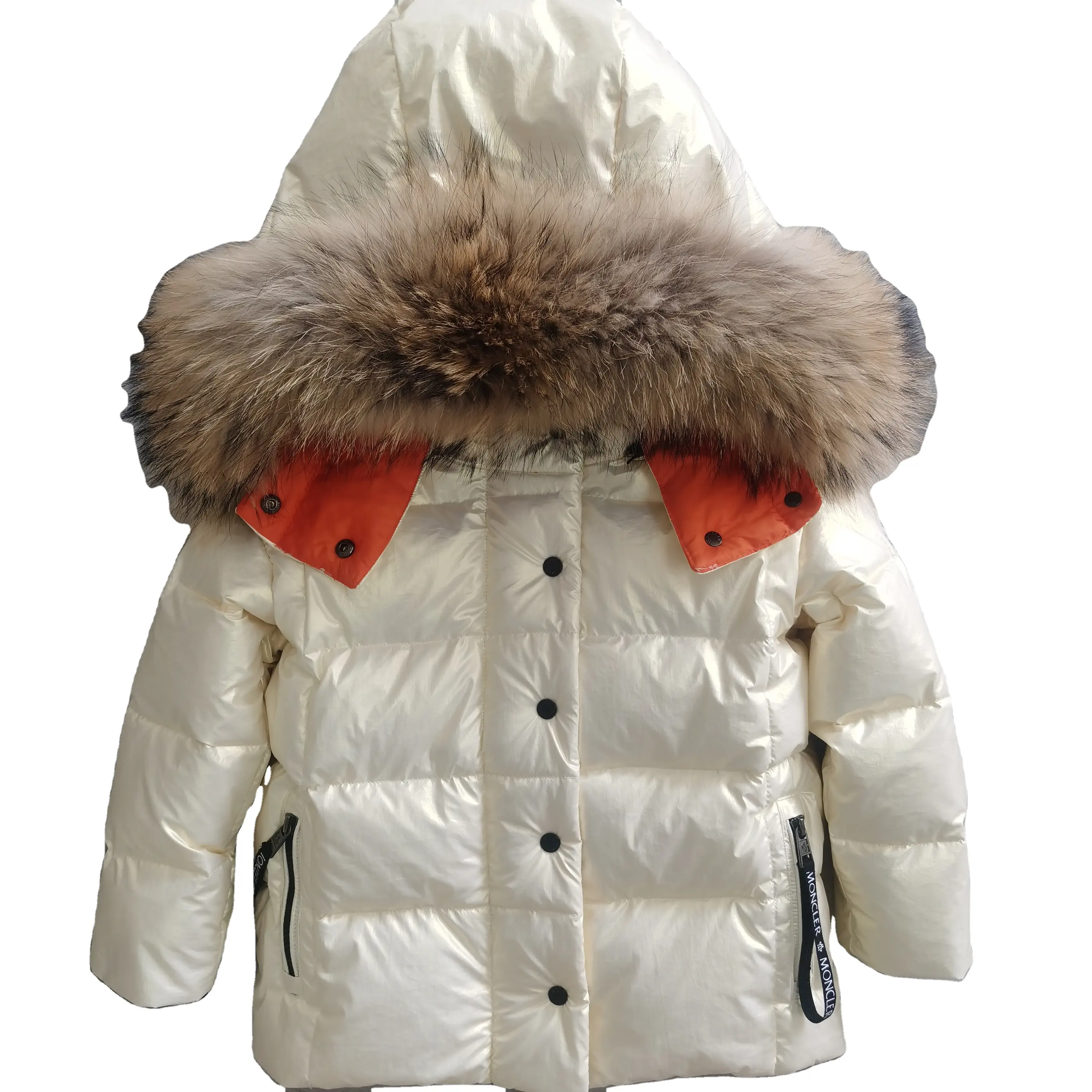 Chaqueta de invierno para niños y niñas, prendas de vestir de abrigo para invierno, envío directo