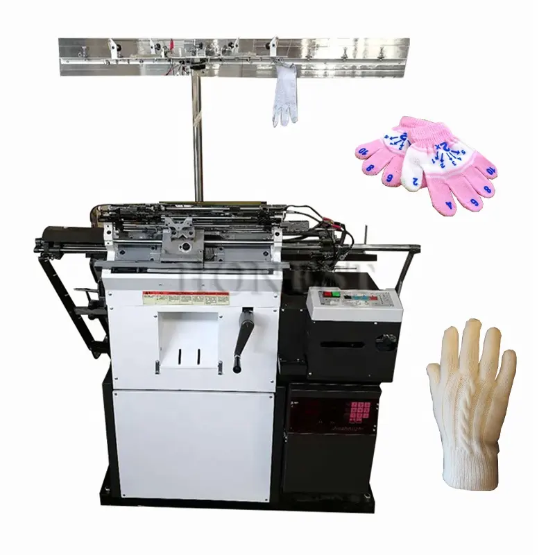 Máquina automática para tejer guantes, máquina para tejer guantes, computarizada, precio