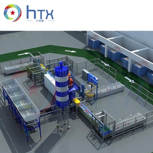 Автоматическая бетонная железобетонная стена производственная линия напольная плитка делая машину - Product Image 3