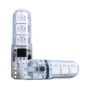 T10 Led Canbus ampul araba iç Led Remote RGB çakarlı lamba uzaktan kumanda ile 12V - Product Image 5