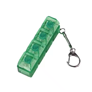 フリーマッチメカニカル2ボタン3ボタン4ボタンキーボードFidget Keychain - Product Image 5