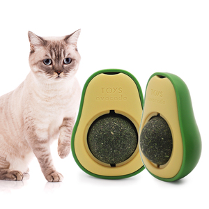 360 Degree Rotating Cat <strong>Catnip</strong> Ball Avocado <strong>Catnip</strong> Ball for Cats - Product Image 1