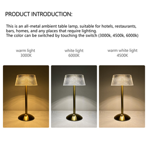 โคมไฟ LED ตั้งโต๊ะสำหรับอ่านหนังสือในสำนักงานห้องนั่งเล่น - Product Image 3