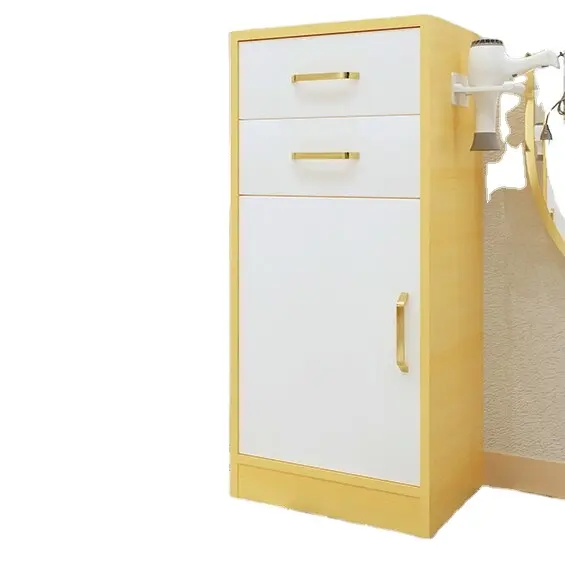 Bojue colore di alta qualità, due cassetti e una porta modello armadio portautensili in legno massello con design opzionale made in China