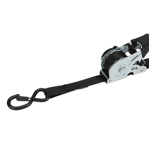 25mm tự rút lại Tie xuống dây đai tự động có thể thu vào Ratchet dây đeo buộc dây đeo với đôi móc kháng - Product Image 5