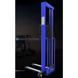 Carrello elevatore elettrico portatile con il trasportatore idraulico di sollevamento automatico per il carico e lo scarico - Product Image 2
