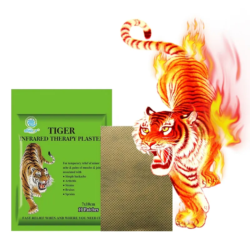 china supplier capsicum extract plaster tiger balm patch plaster elastic fabric capsicum tiger plaster