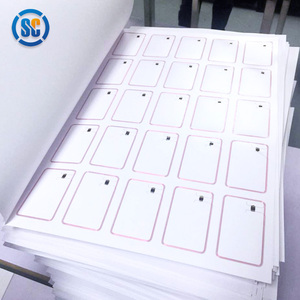 Chip <strong>Inlay</strong> Fudan 1K Prelam RFID <strong>Inlay</strong> Sheet <strong>0.4mm</strong> 0.45mm PVC RFID Card <strong>Inlay</strong> Sheet Rfid Base Materials for Access Control - Product Image 6