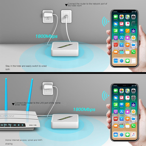 Starlink-Compatible Type-C Rechargeable AX1800 Mini Portable VPN Wireless Wifi6 Wifi 6 OpenWRT <strong>Router</strong> for Outdoor/Travel/RV <strong>Use</strong> - Product Image 6