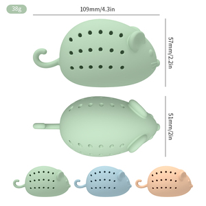 Çevre dostu silikon kedi nane topu oyuncak interaktif fare şekli kedi yalama kedi çiğnemek için cattoys oyuncaklar temizlik diş oyuncaklar - Product Image 6