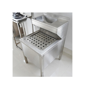 质量保证定制设计201 SS和304 SS材料不锈钢洗手盆水槽组合 - Product Image 2