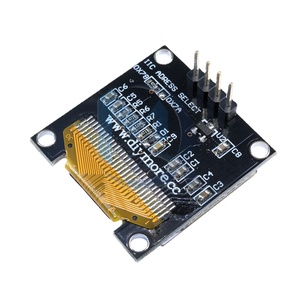 Módulo de pantalla OLED IIC de 4 pines y 0,96 pulgadas, controlador de Resolución 128x64, pantalla LCD IC, pantalla de interfaz IIC I2C para Ardunio