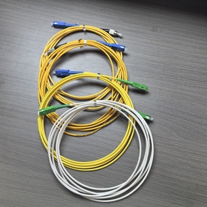Optik Fiber yama kablosu LC FC ST UPC APC tek modlu Simplex dubleks 2.0/3.0mm Fiber optik yama kablosu FTTH telekom için - Product Image 6